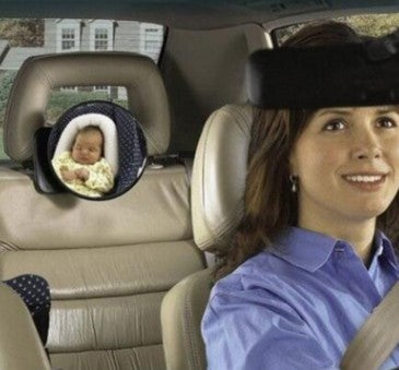 Car Safety Easy View Back Seat Mirror Baby Facing Rear Ward Child Infant Care Square Safety Baby Kids Monitor - Korvel