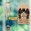 Family Pet Cat and Dog Commemorative Wind Chime Decorative Pendant Text DIY - Korvel