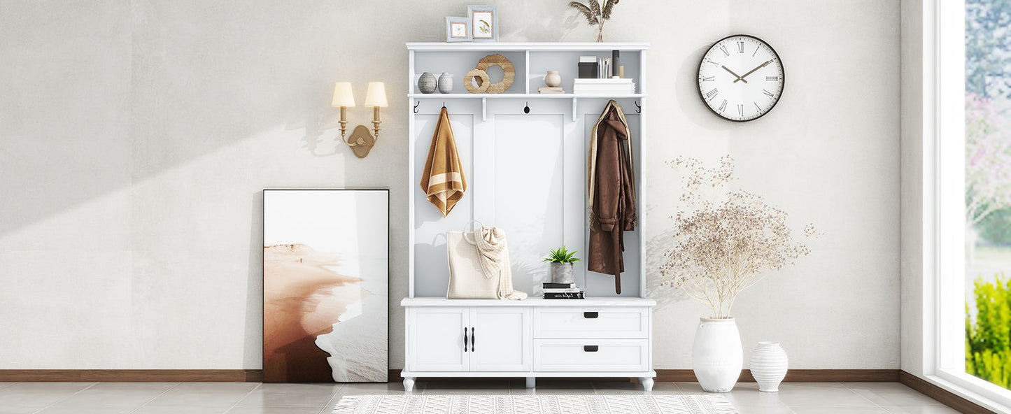 Armoire d'entrée moderne ON-TREND avec cabinet de rangement et tiroirs