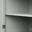 Tall Bathroom Storage Cabinet, Freestanding Storage Cabinet with Two Drawers and Adjustable Shelf, MDF Board , Grey - Korvel