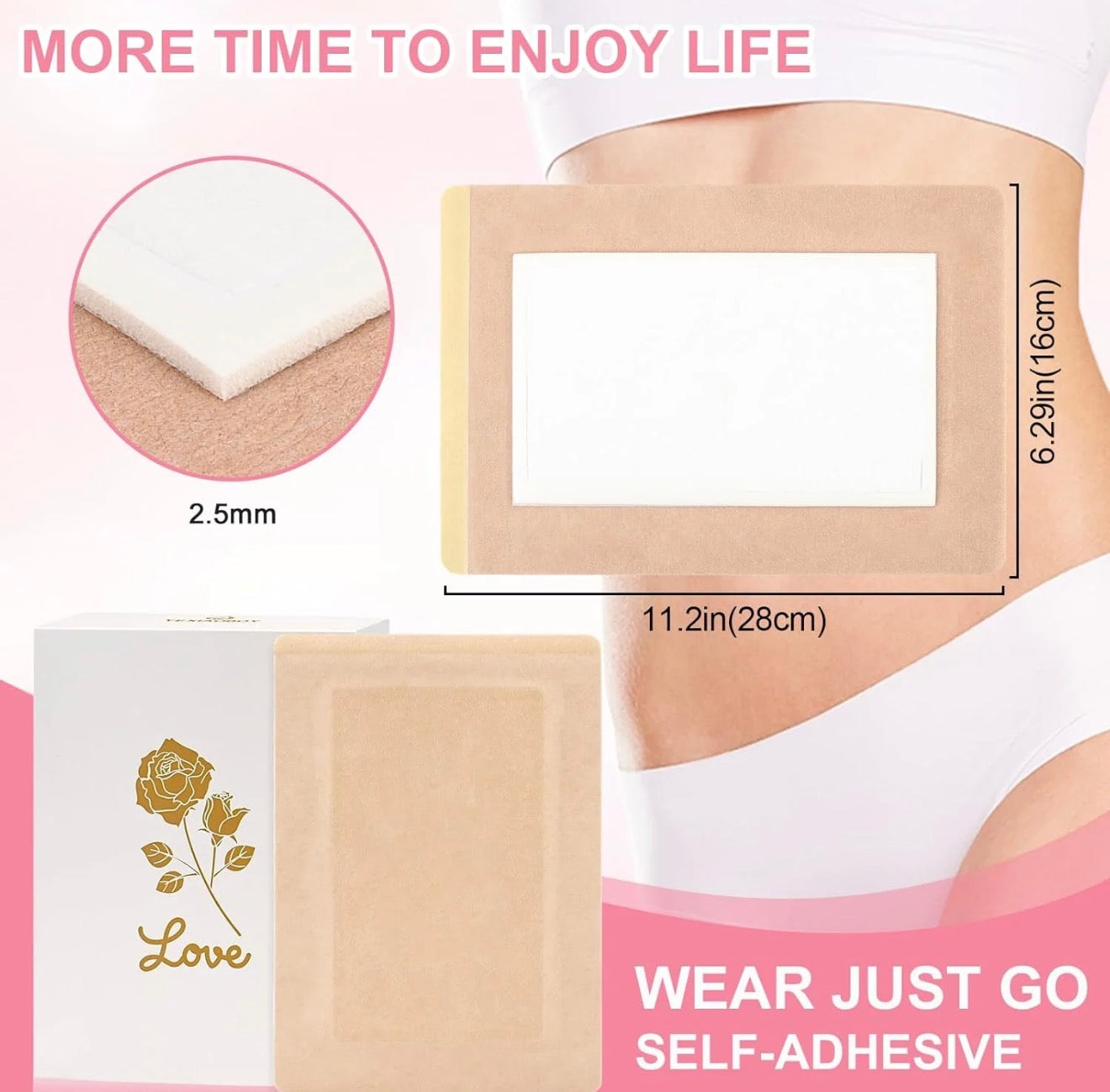 CastorWrap Organic Oil Pack for Comfortable Oil Therapy