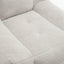 Sillón Puff Esponjoso con Espuma Viscoelástica y Otomana