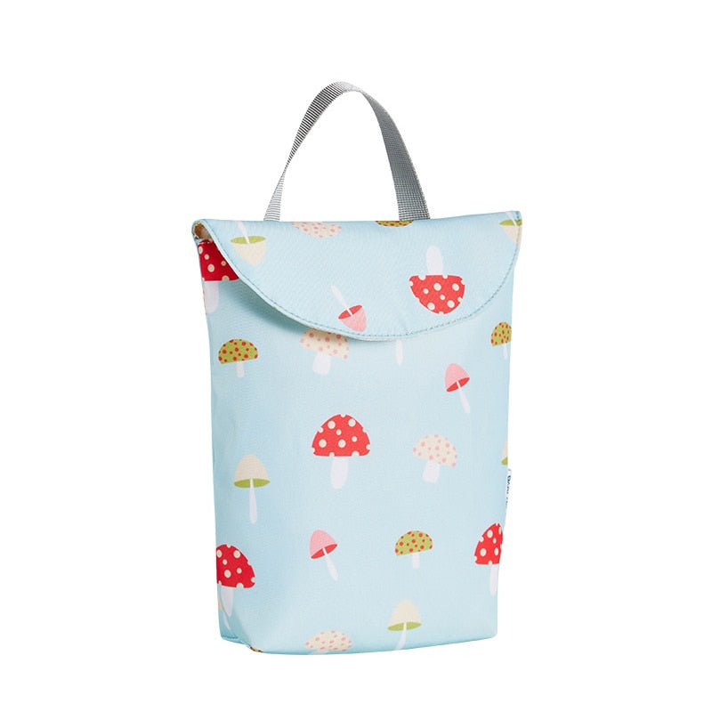 Bolsa Organizadora de Pañales Impermeable Multifuncional para Bebés