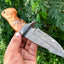 Artisan Crafted Damascus Steel Hunting Knife - Korvel
