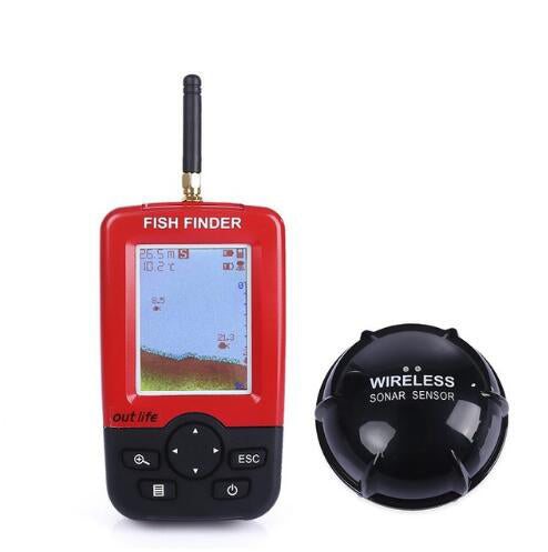 Outlife Smart Portable Depth Fish Finder - Korvel