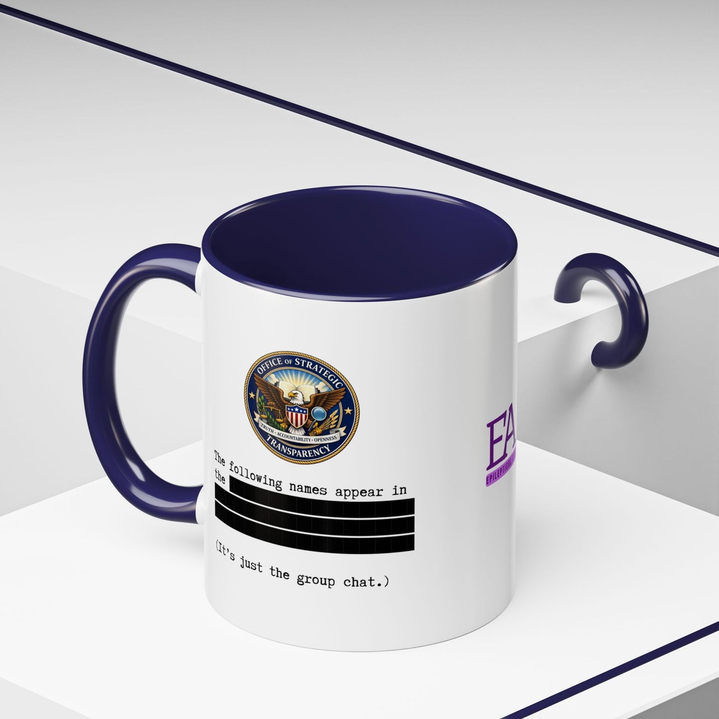 Unsealed Documents Coffee Mug – Political Satire Design