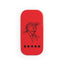 Minimal Line Portrait Phone Grip — Red Signal Edition