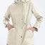Women's Waterproof Slim Trench Coat - Windproof Shell Jacket