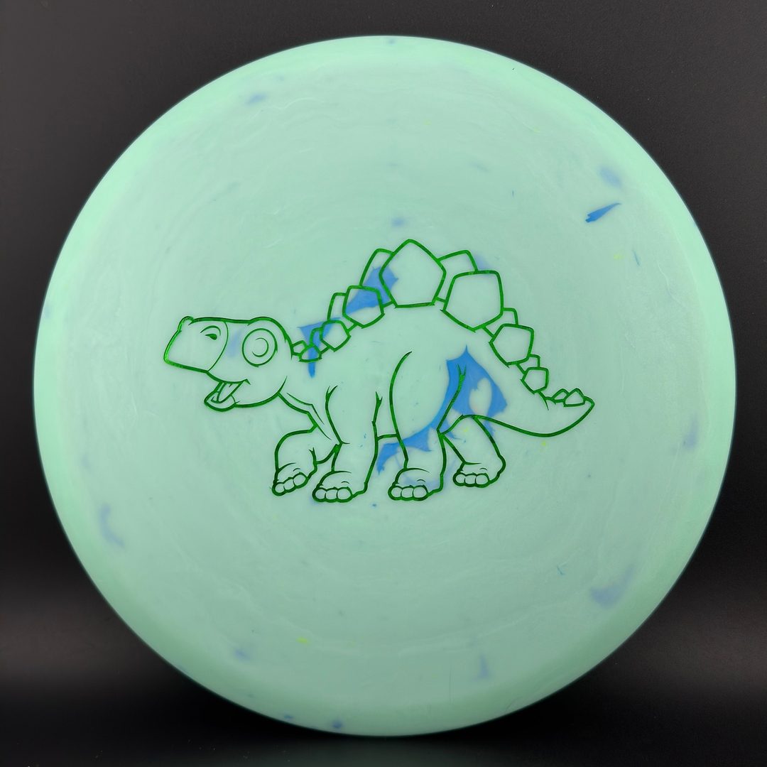 Stegosaurus en coquille d'œuf - Disque de golf midrange pour enfants