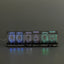Vibrant RGB Aurora Tube Clock - Korvel