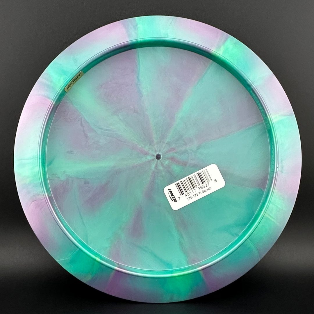 Titanium Swirl Scorch Disc Golf Driver