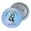 Impeccably Aloof Pinback Button