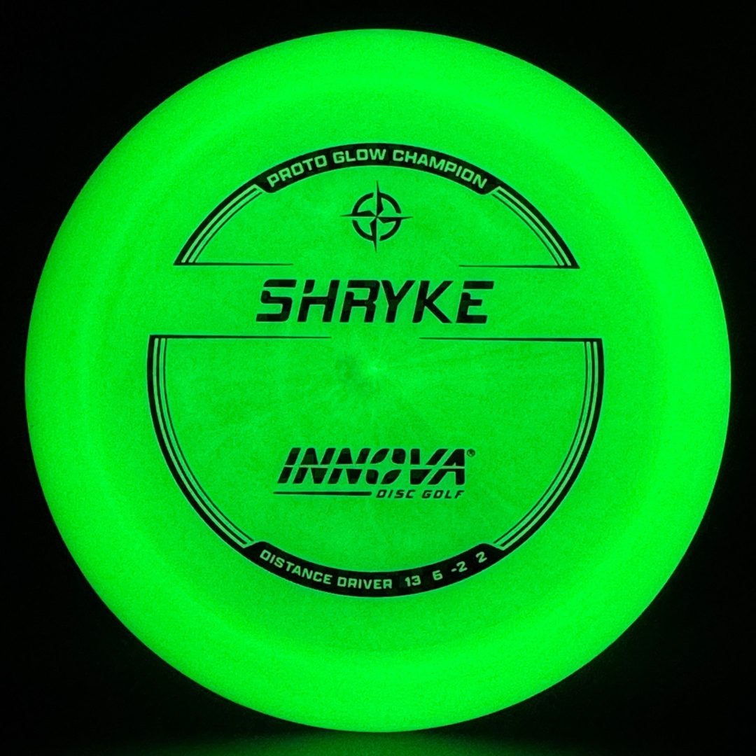 Proto Glow Champion Shryke Disc Golf Driver