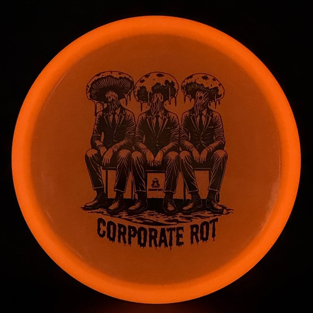 Glow Isolation Rot - Premium Disc Golf Putter