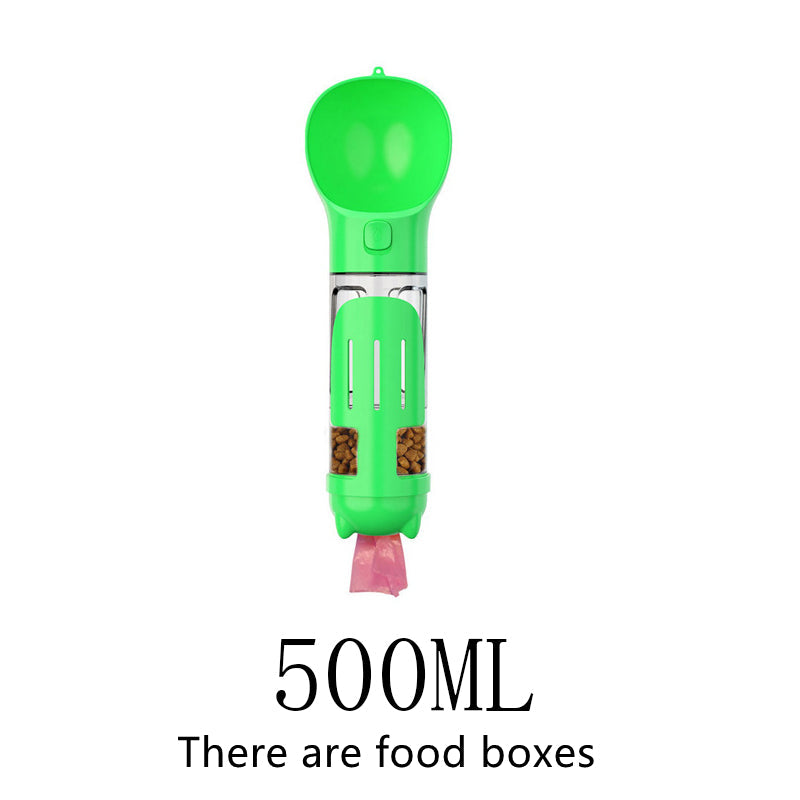 Botella de Agua Multi-Funcional para Mascotas