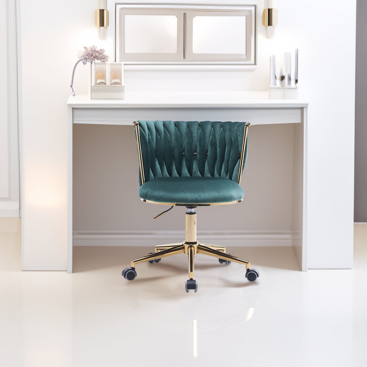 Premium 360-Degree Rotating Bucket Chair in Dark Gray