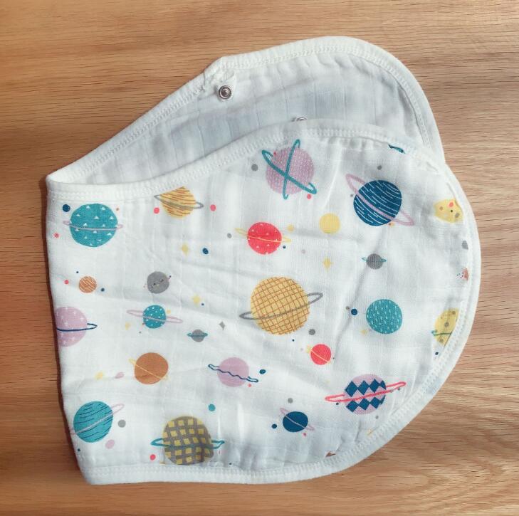 Comfortable Baby bibs Feeding Smock Burp Cloths Slabbetjes Fashionable Bandana Bibs For Babies Drooling Towel Scarf Baby Stuff - Korvel