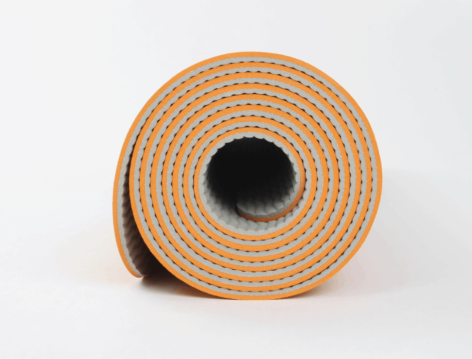 Tapis de yoga TPE écologique bicolore