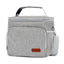 Fashionable and simple outdoor aluminum film waterproof and heat-insulating portable lunch box lunch bag lunch bag - Korvel