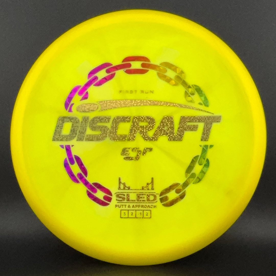 Discraft Swirl ESP Sled - Première Course Disque de Disc Golf