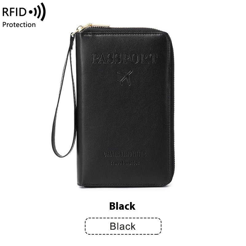 Funda para Pasaporte RFID para Almacenamiento Seguro en Viajes