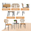 3 Pieces Of Luxury Outdoor Wicker Furniture - Patio Bistro Style Table And Chair Combination - Korvel