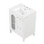 Elegant 24" Bathroom Vanity with Sink and Storage