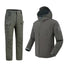 Veste en Soft Shell Coupe-Vent Imperméable Doublée en Fleece pour Hommes