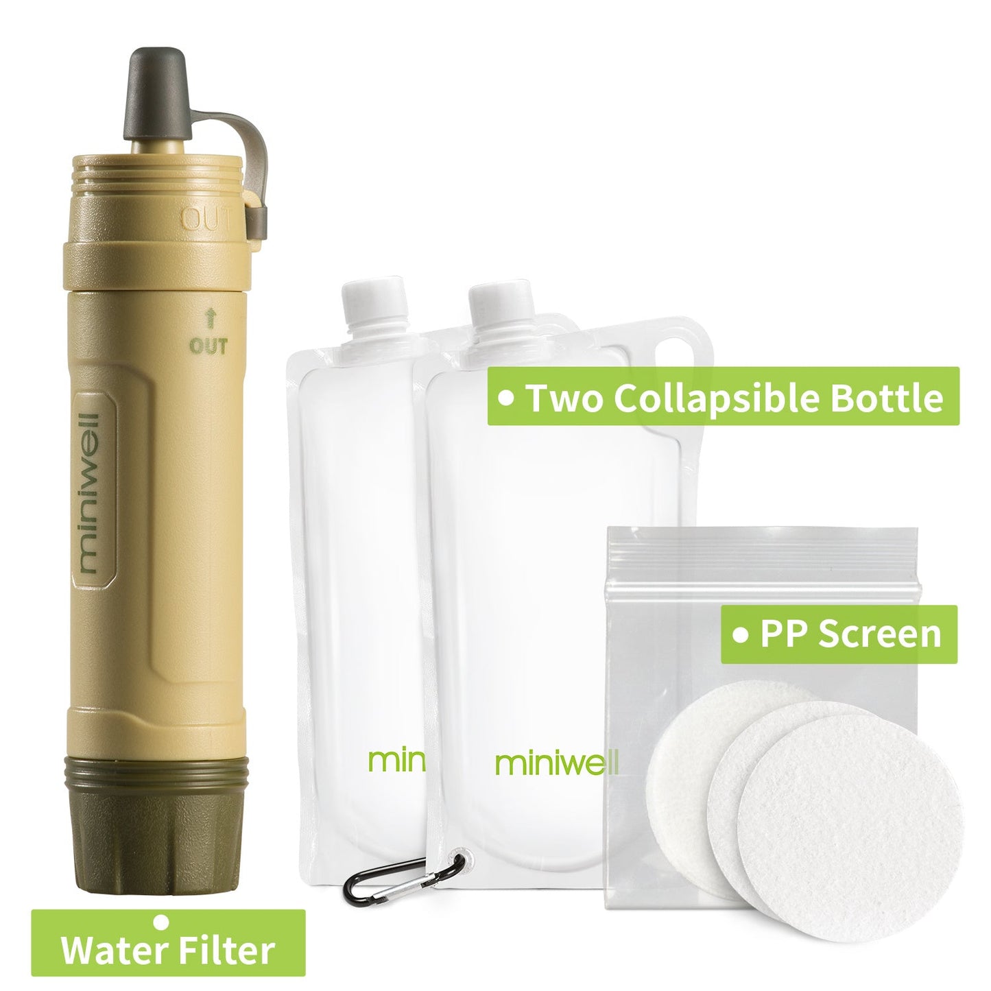 Premium Outdoor Portable Emergency Water Filter