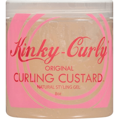 Kinky Curly Curling Custard Gel - 8 Oz