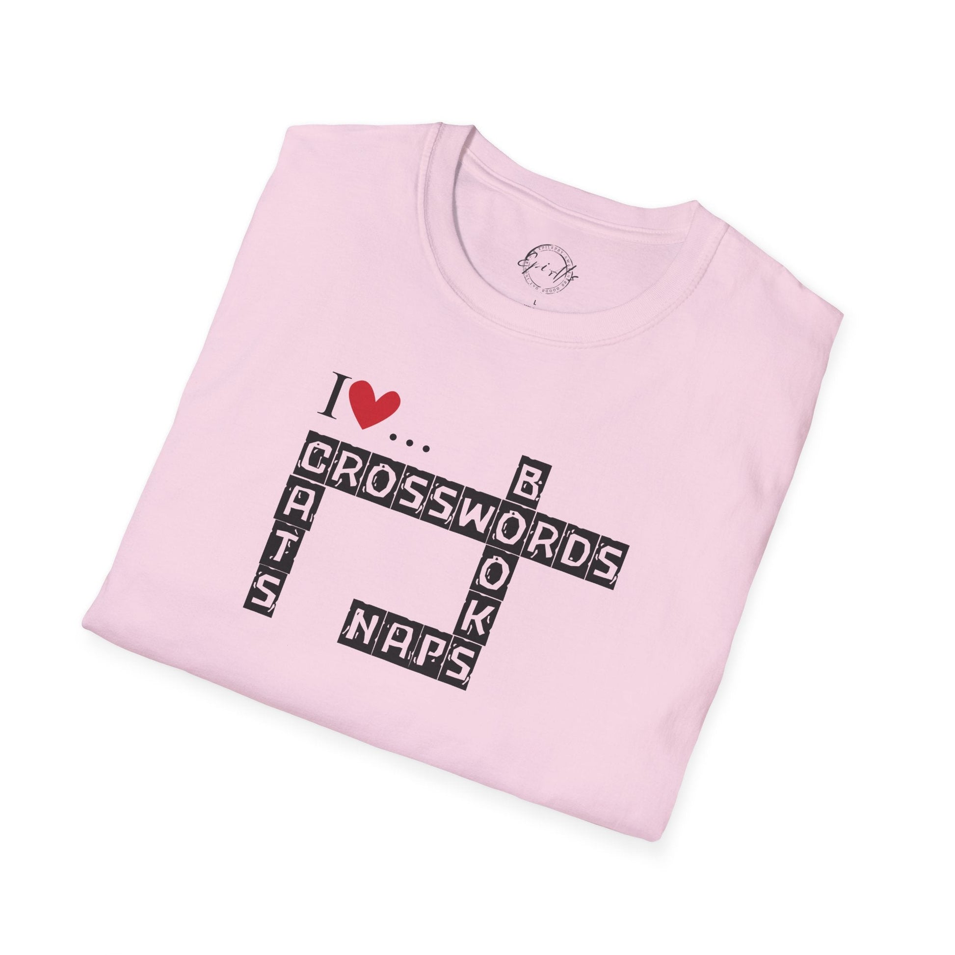 Purrfectly Cozy Crosswords Unisex T-Shirt - Korvel