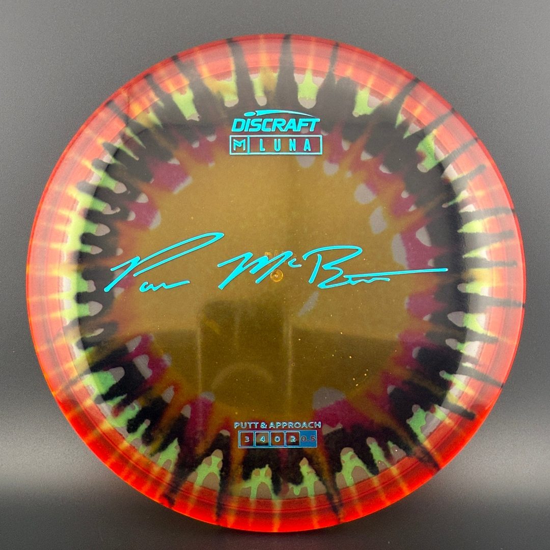 Fly Dye Z Luna Disc Golf Putter - Paul McBeth Edition