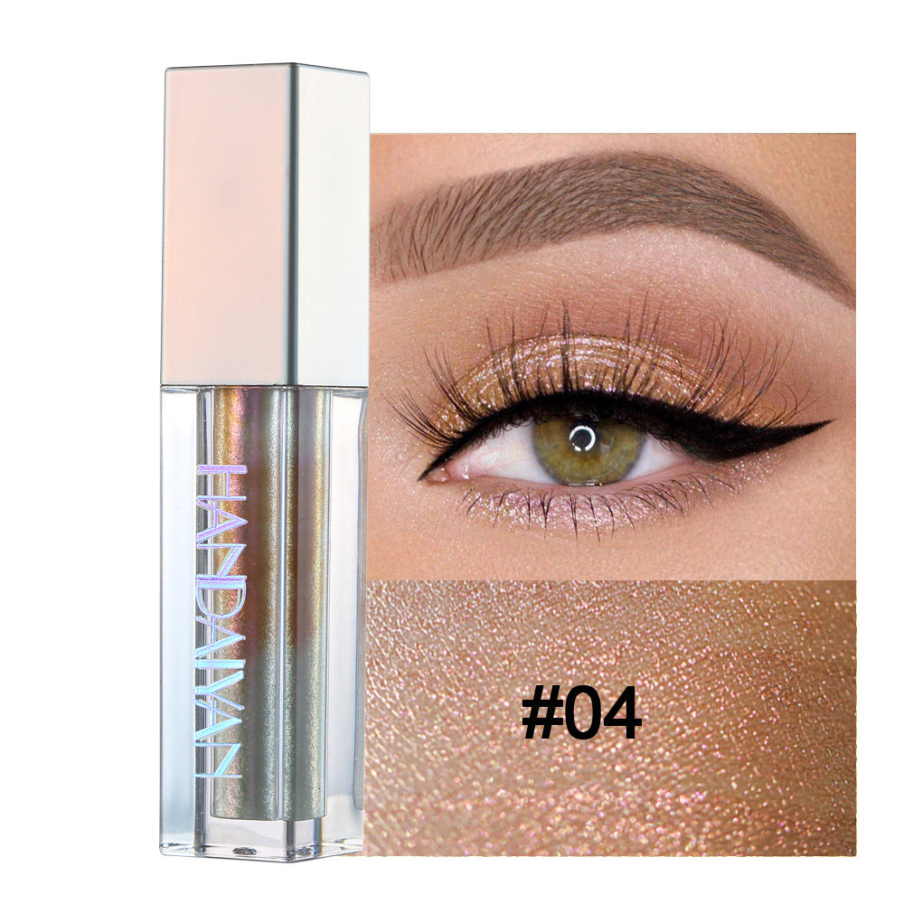 HANDAIYAN Eye Shadow Marble Liquid Eye Shadow Color Shine Diamond Chameleon Pearl Liquid Eye Shadow - Korvel