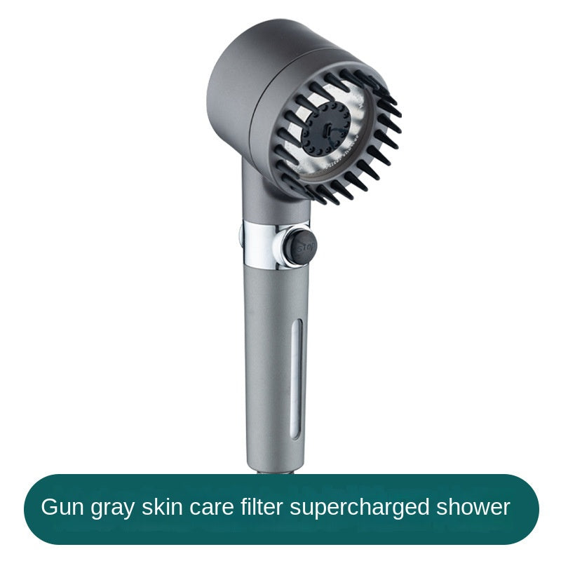 Three-Speed Handheld Shower Nozzle with Filter