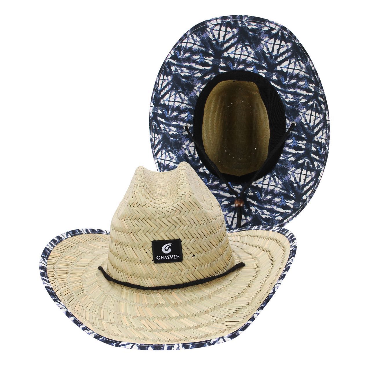 Seaside British Raffia Sun Hat for Summer Adventures