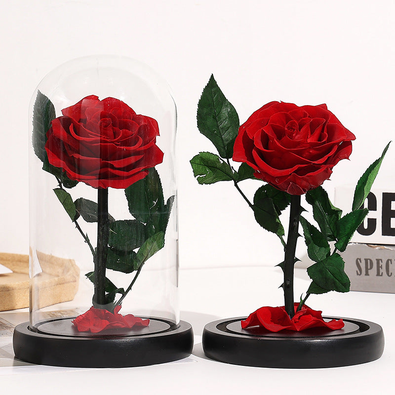 Caja de Regalo Rosa Eterna - Elegancia Floral Atemporal