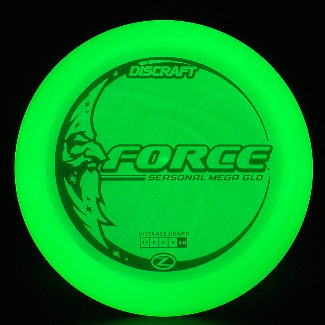 Mega Glo Force - Seasonal Glo Disc Golf Driver