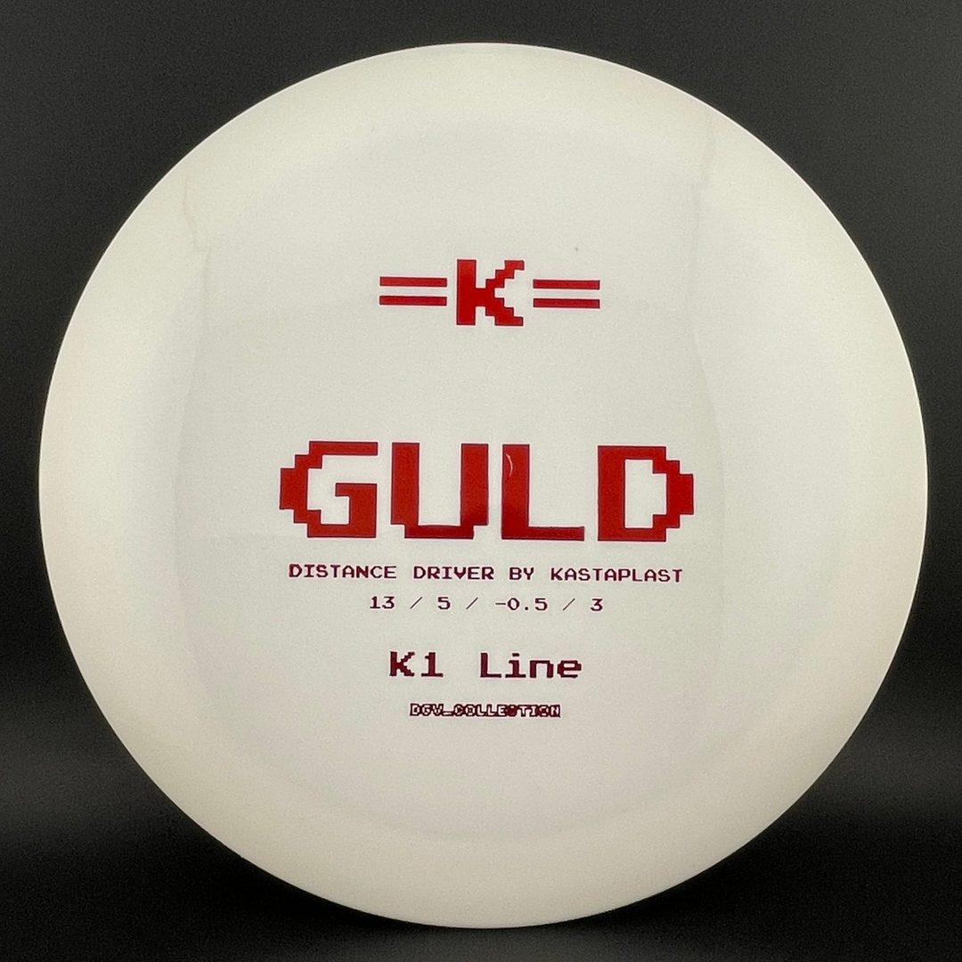 K1 Guld - Controlador de Disco de Golf Retro Guld DGV