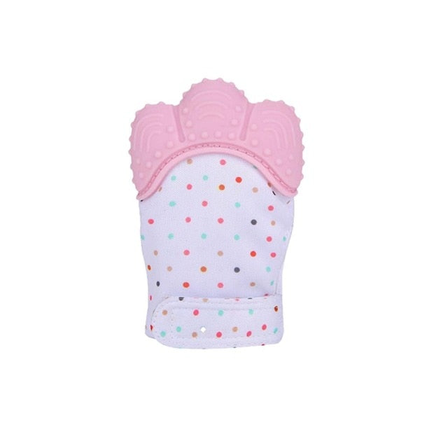 Silicone Teething Mitten for Newborns - Soft & Safe