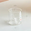 Tasse à café et à thé en verre borosilicate élégant