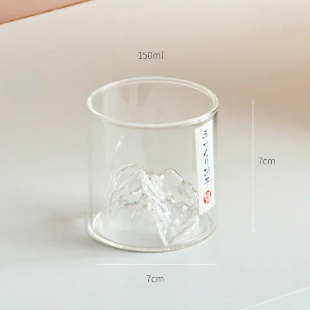 Tasse à café et à thé en verre borosilicate élégant