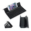 Mini blue tooth foldable pc keyboard portable notebook three fold keyboard for business laptop pad computer - Korvel