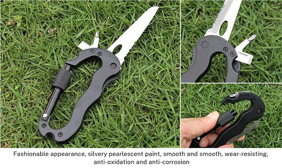 Boucle d'escalade multifonction 5-en-1 pour activités de plein air