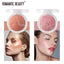Romantic Beauty Highlighter Blush All-in-One Blush Palette Makeup Pearl Baked Powder Blush Palette - Korvel