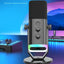 Condenser Microphone for Computer Live Streaming Karaoke Recording Audio Pickup Capacitor Mic for Mobile Phone Universal Karaoke Singing Gaming - Korvel