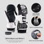 Premium Waterproof Winter Ski Gloves with Touch Screen Capability