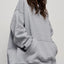 Hoodie à manches longues avec épaule tombante et poches