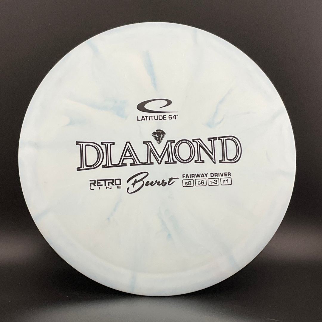 Retro Line Burst Diamond Disc - Lightweight & Versatile