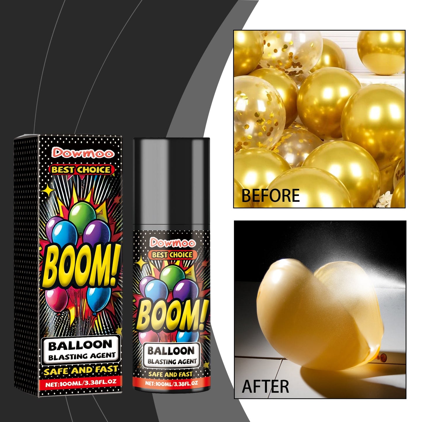 Balloon Atmosphere Agent - Essential Spray for Celebrations