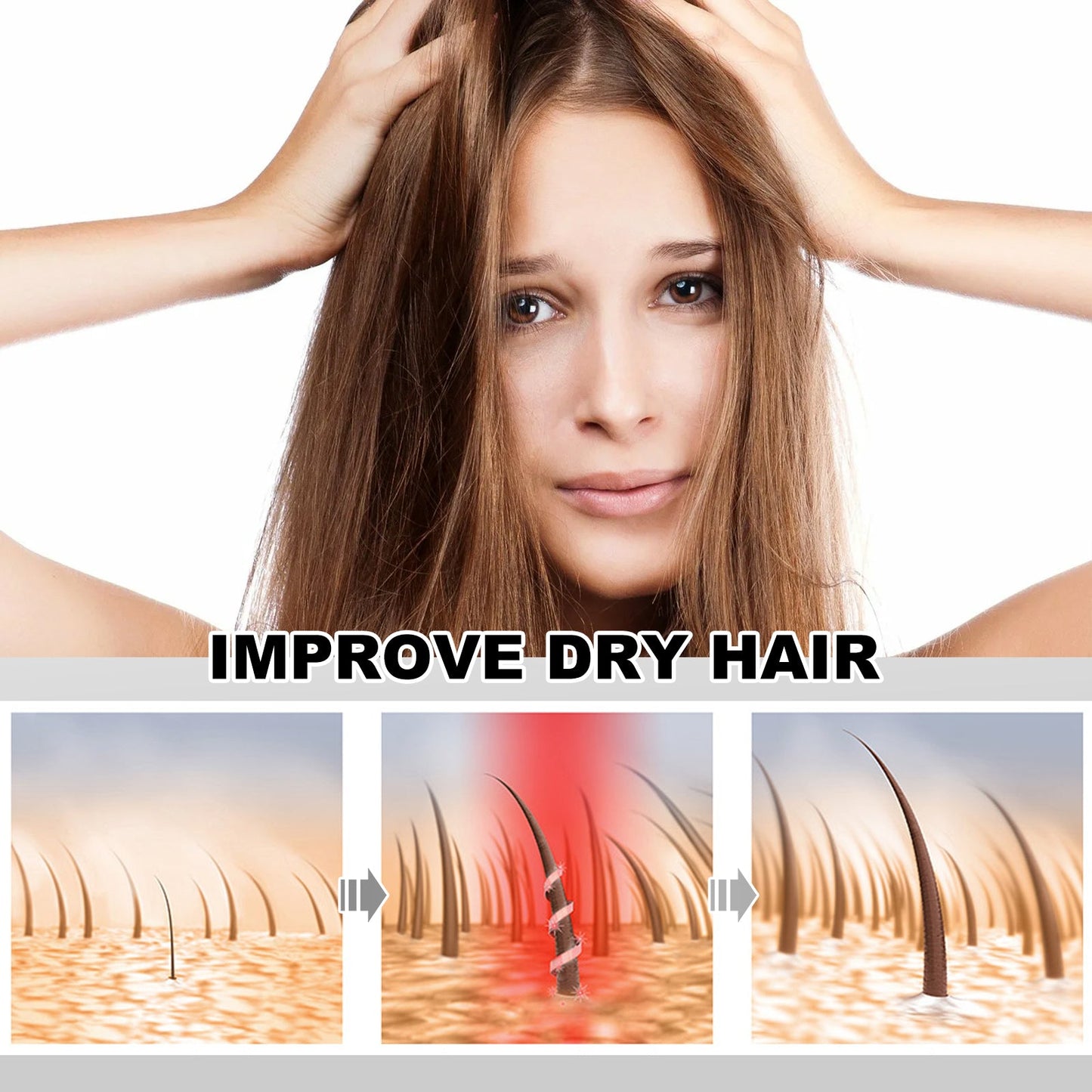 Hair Essential Oil Treatment Capsules for Smooth, Strong Hair